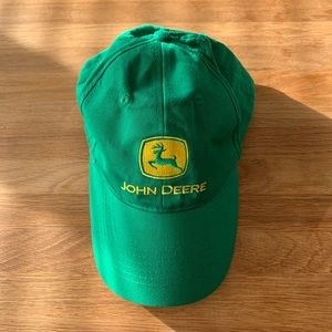 John Deere SnapBack Hat Yellow Logo